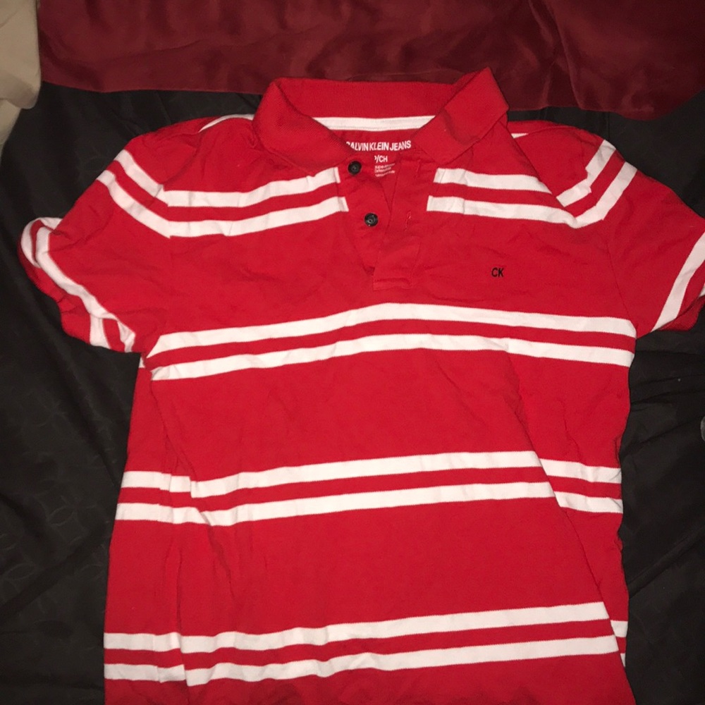 Calvin Klein collared shirt